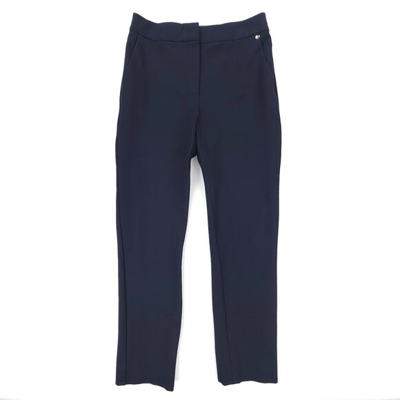 MAXMARA Essential Tailored Trouser Navy Old Money Quiet Luxury French Girl 4 - Picture 1 of 6